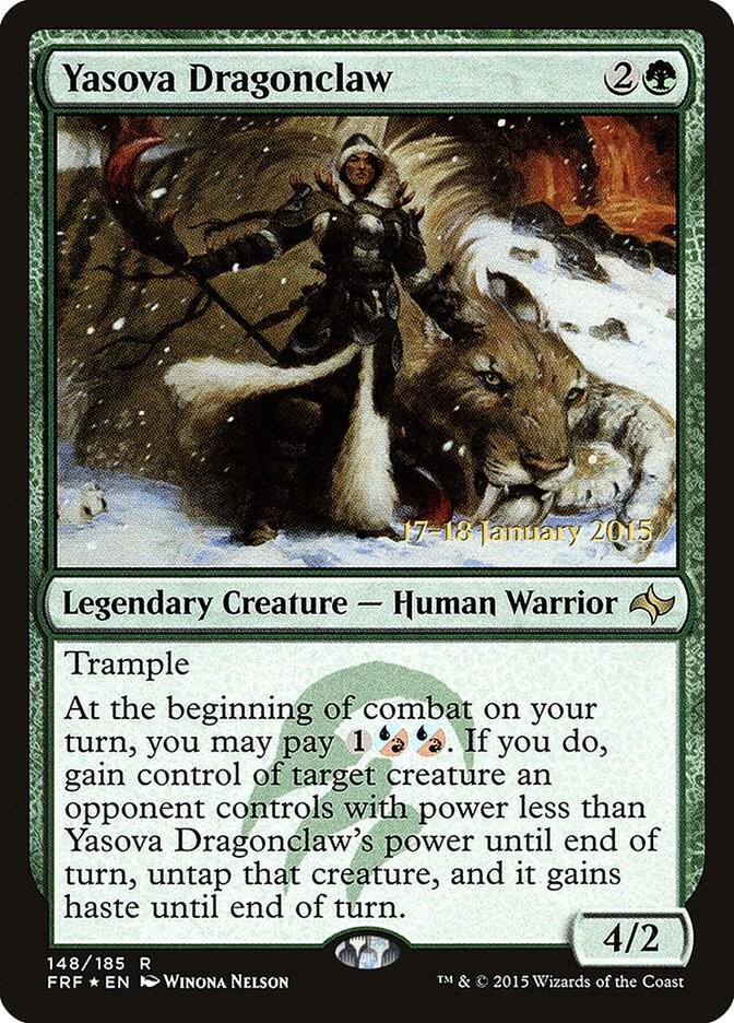 Yasova Dragonclaw 148 (Prerelease Cards)  - Foil | Good Games Adelaide SA
