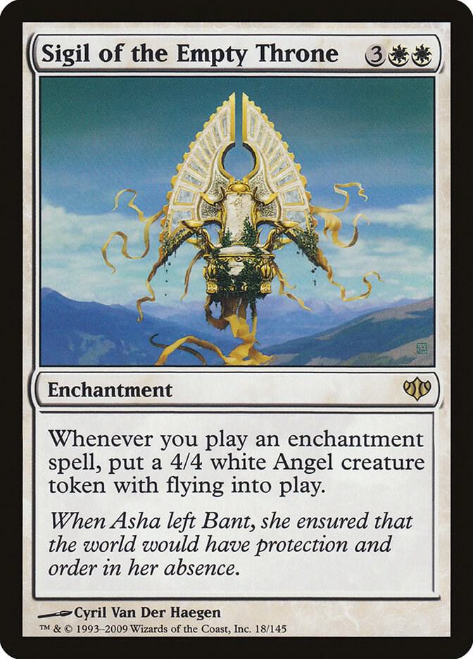 Sigil of the Empty Throne 18 (Conflux)  - Foil | Good Games Adelaide SA