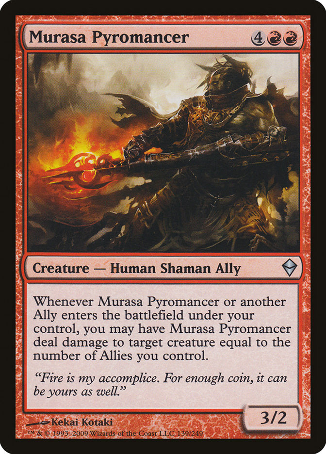 Murasa Pyromancer 139 (Zendikar)  | Good Games Adelaide SA