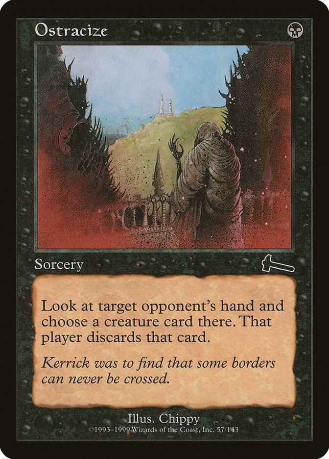 Ostracize 57 (Urza's Legacy)  - Foil | Good Games Adelaide SA