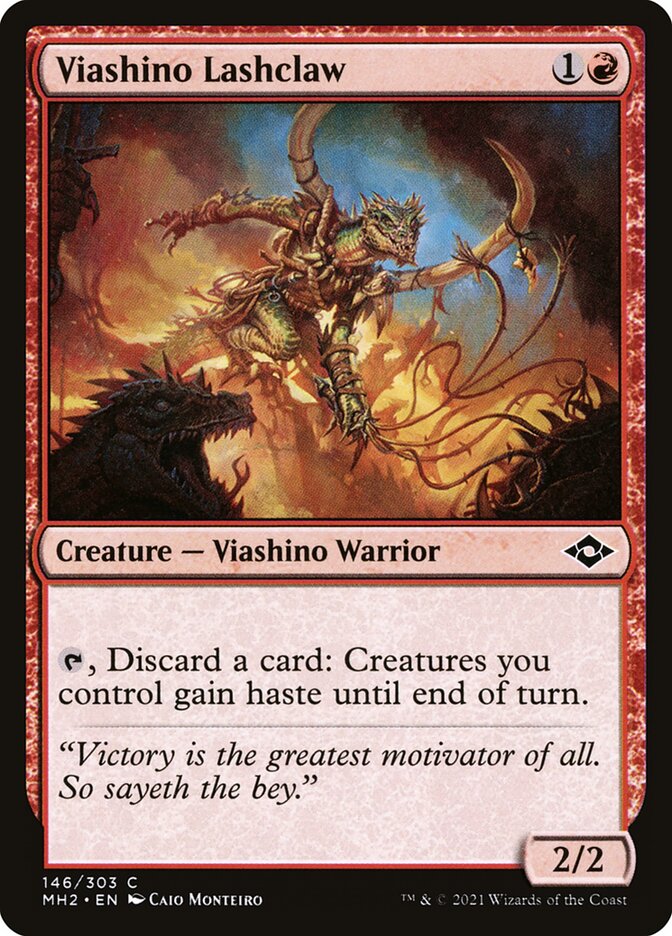Viashino Lashclaw 146 (Modern Horizons 2)  - Foil | Good Games Adelaide SA