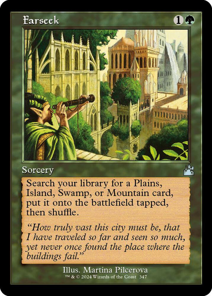 Farseek Retro Frame 347 (Ravnica Remastered)  | Good Games Adelaide SA