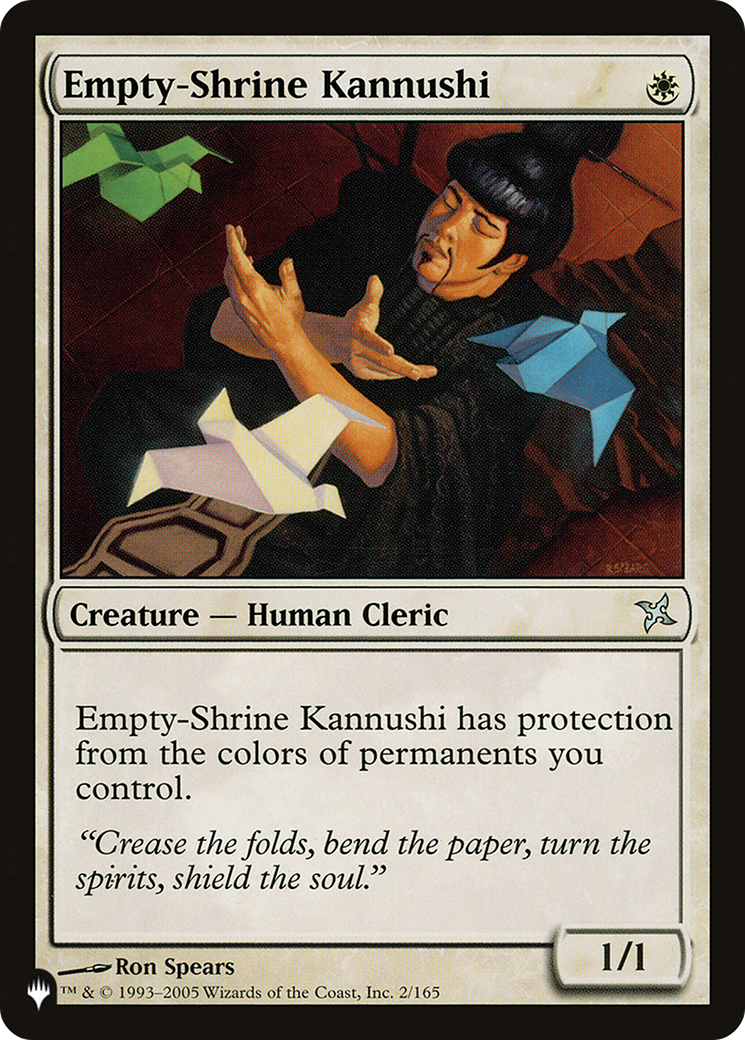 Empty-Shrine Kannushi [The List Reprints] | Good Games Adelaide SA