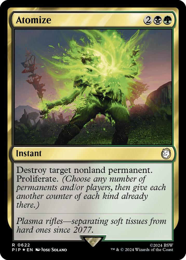 Atomize Surge Foil 622 (Universes Beyond: Fallout)  - Foil | Good Games Adelaide SA