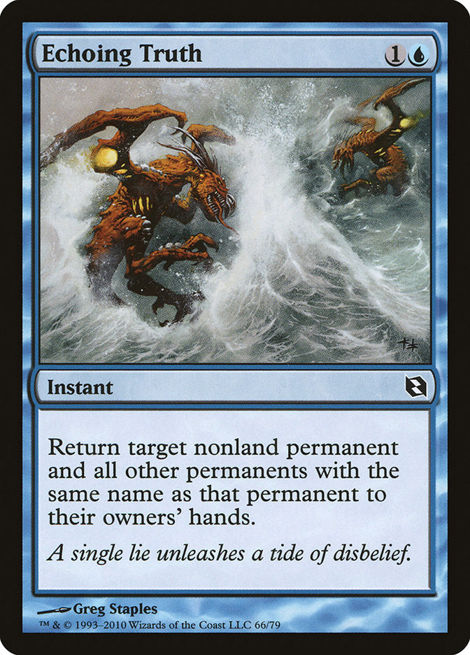Echoing Truth [Duel Decks: Elspeth vs. Tezzeret] | Good Games Adelaide SA