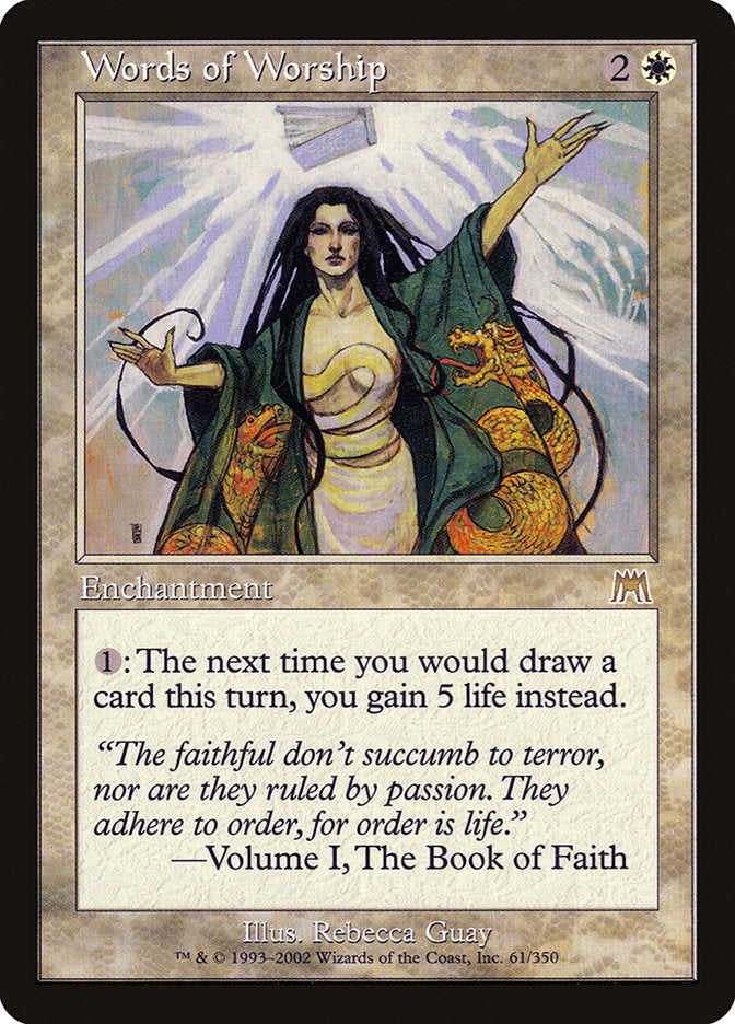 Words of Worship 61 (Onslaught)  | Good Games Adelaide SA