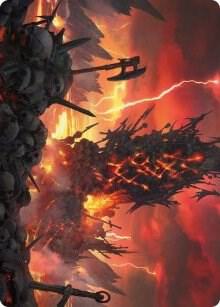 Immersturm Skullcairn Art Card 71 (Art Series: Kaldheim)  | Good Games Adelaide SA