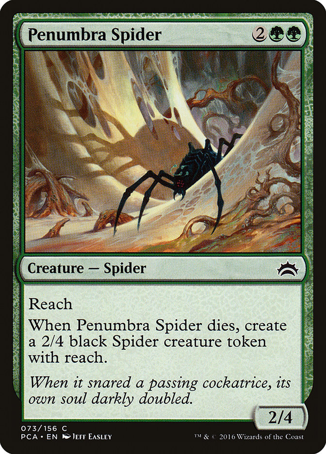 Penumbra Spider [Planechase Anthology] | Good Games Adelaide SA