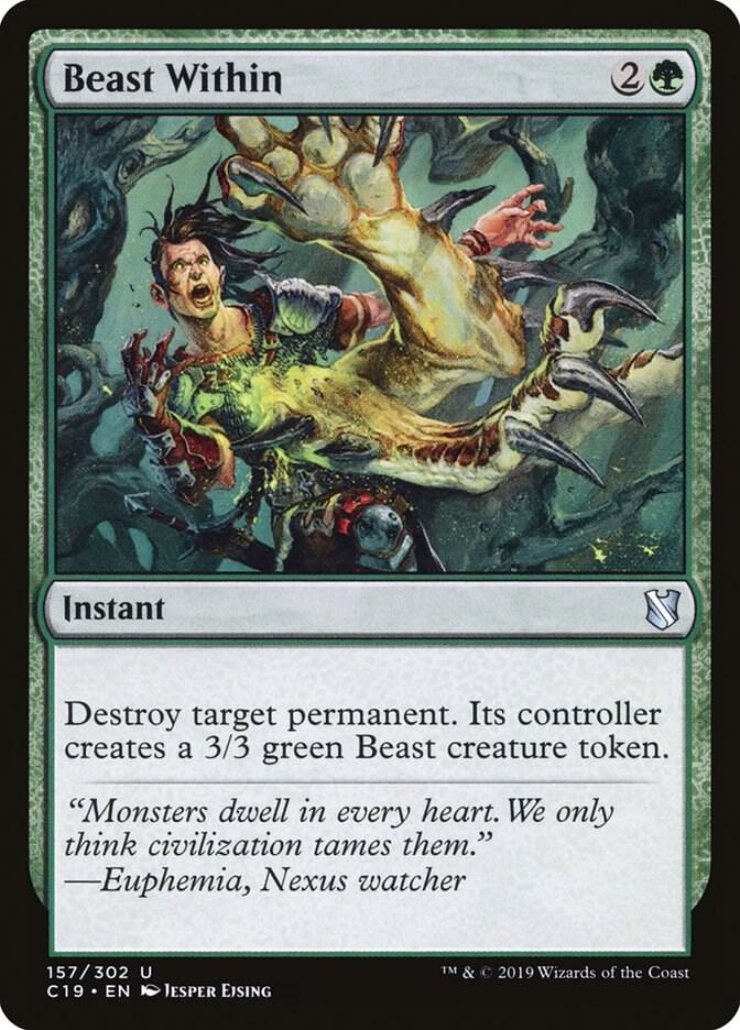Beast Within 157 (Commander 2019)  | Good Games Adelaide SA