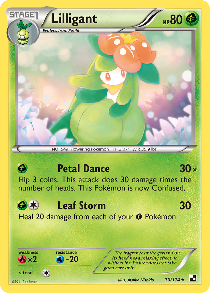 Lilligant (10/114) [Black & White: Base Set] | Good Games Adelaide SA