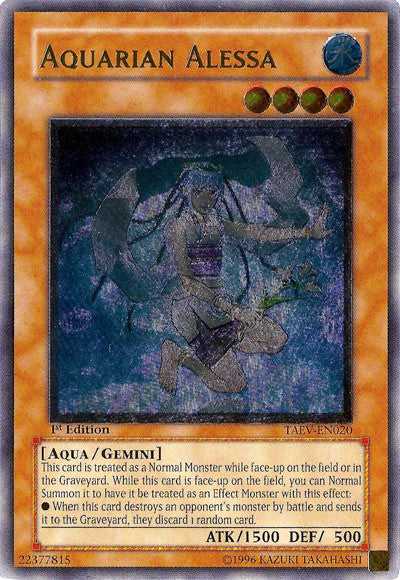 Aquarian Alessa [TAEV-EN020] Ultimate Rare | Good Games Adelaide SA