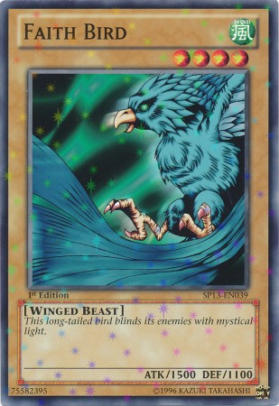 Faith Bird [SP13-EN039] Starfoil Rare | Good Games Adelaide SA