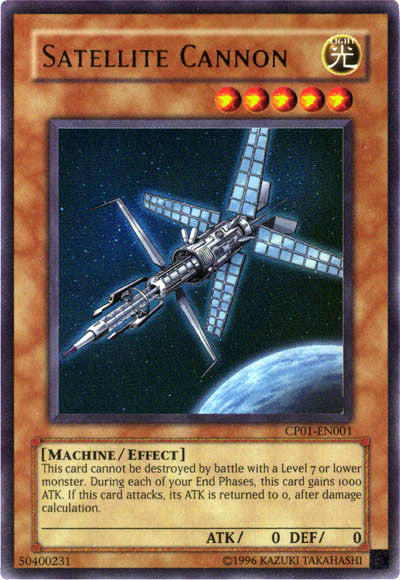 Satellite Cannon [CP01-EN001] Ultra Rare | Good Games Adelaide SA