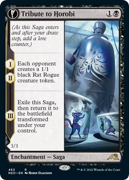 Tribute to Horobi // Echo of Death's Wail 462 (Kamigawa: Neon Dynasty)  - Extended Art | Good Games Adelaide SA