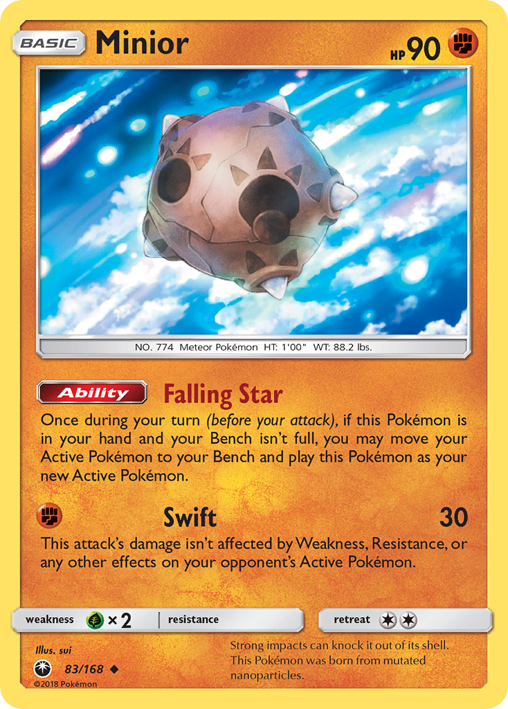 Minior (83/168) [Sun & Moon: Celestial Storm] | Good Games Adelaide SA