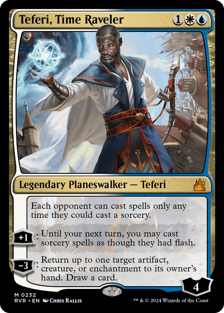 Teferi, Time Raveler [Ravnica Remastered] | Good Games Adelaide SA