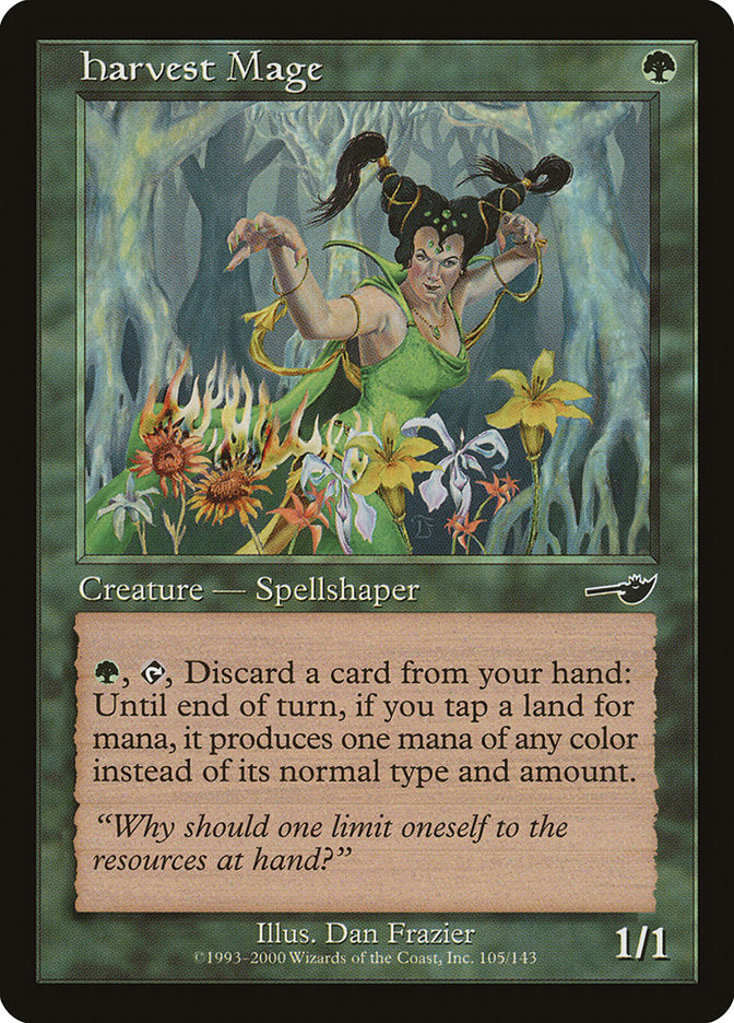 Harvest Mage 105 (Nemesis)  - Foil | Good Games Adelaide SA