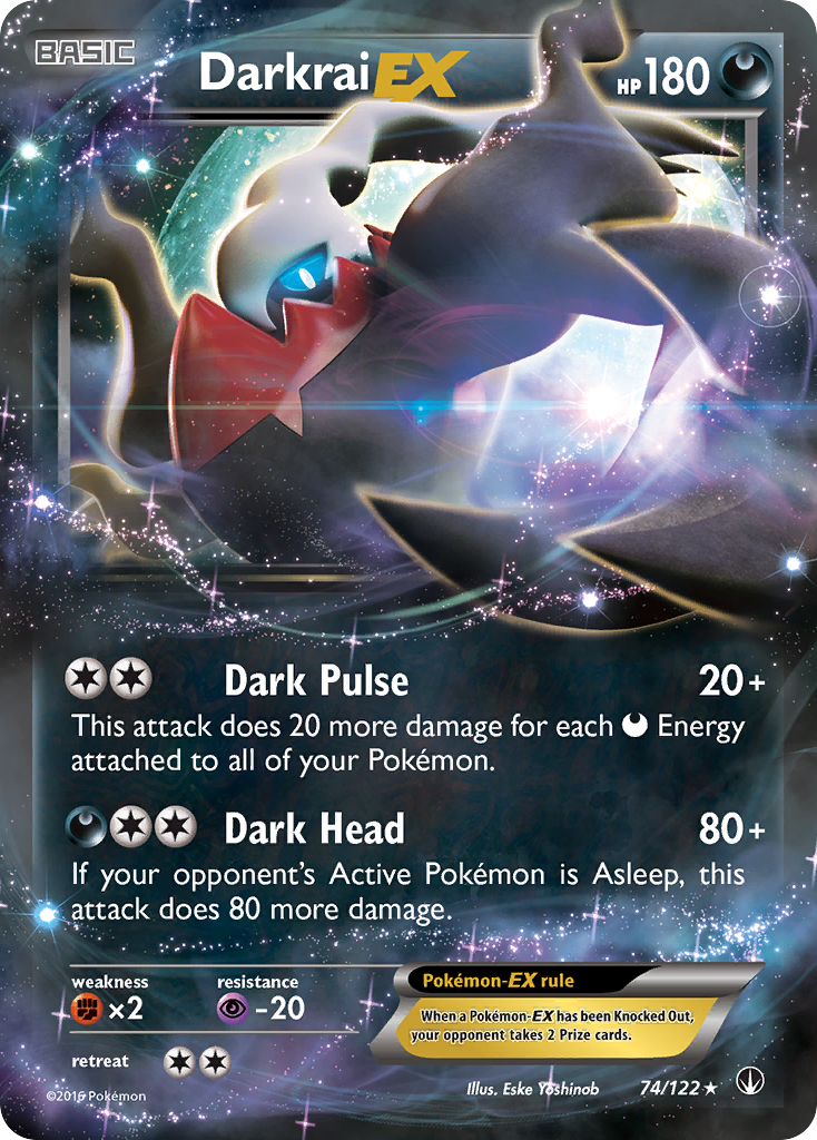 Darkrai EX (74/122) [XY: BREAKpoint] | Good Games Adelaide SA