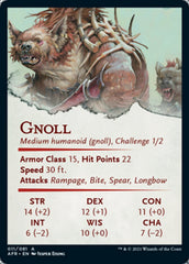 Gnoll Art Card [Dungeons & Dragons: Adventures in the Forgotten Realms Art Series] | Good Games Adelaide SA