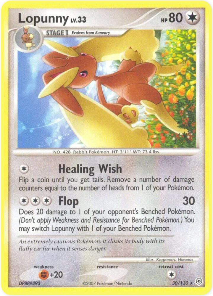Lopunny 30/130 (Diamond and Pearl)  | Good Games Adelaide SA