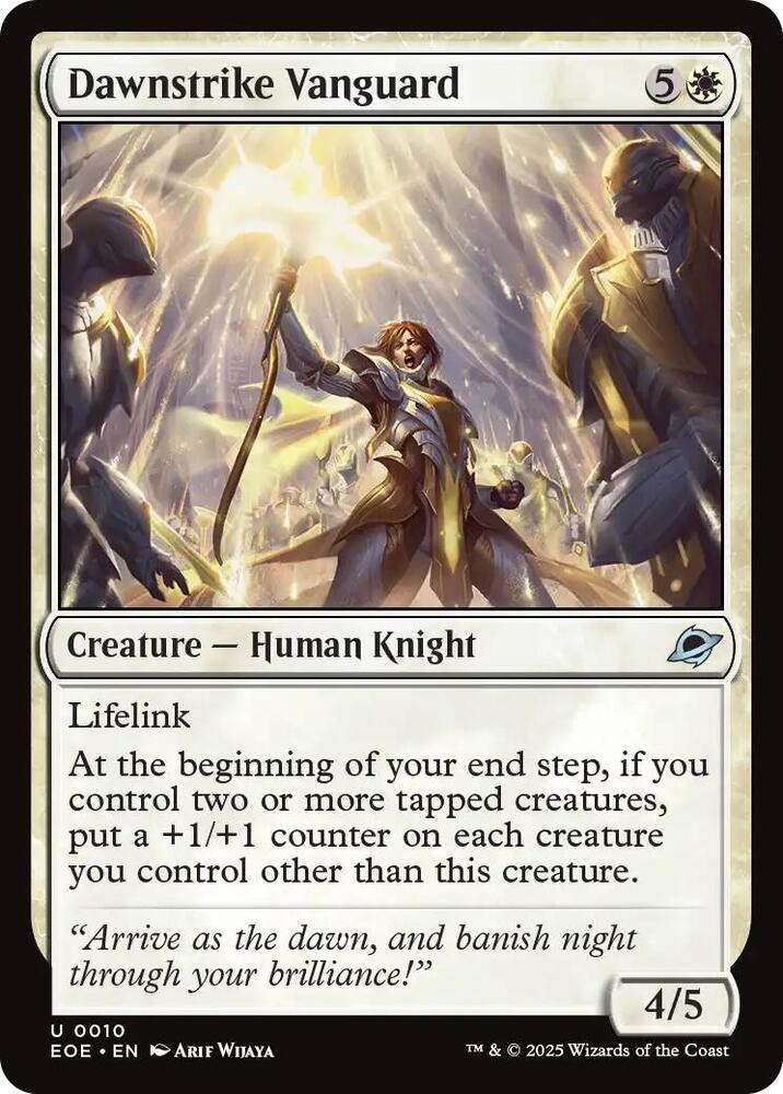 Dawnstrike Vanguard 10 (Edge of Eternities)  | Good Games Adelaide SA