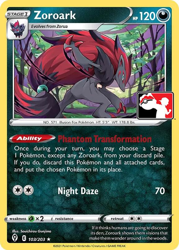 Zoroark Series 1/2 103/203 (Prize Pack Series Cards)  | Good Games Adelaide SA