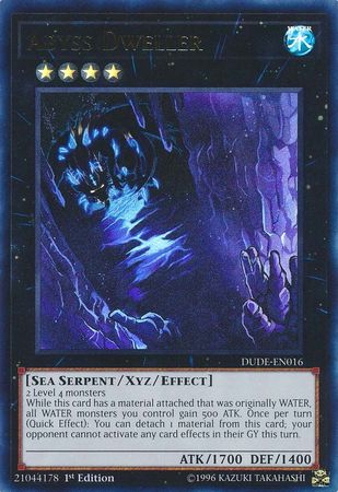 Abyss Dweller [DUDE-EN016] Ultra Rare | Good Games Adelaide SA