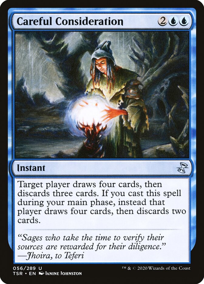 Careful Consideration 56 (Time Spiral: Remastered)  - Foil | Good Games Adelaide SA