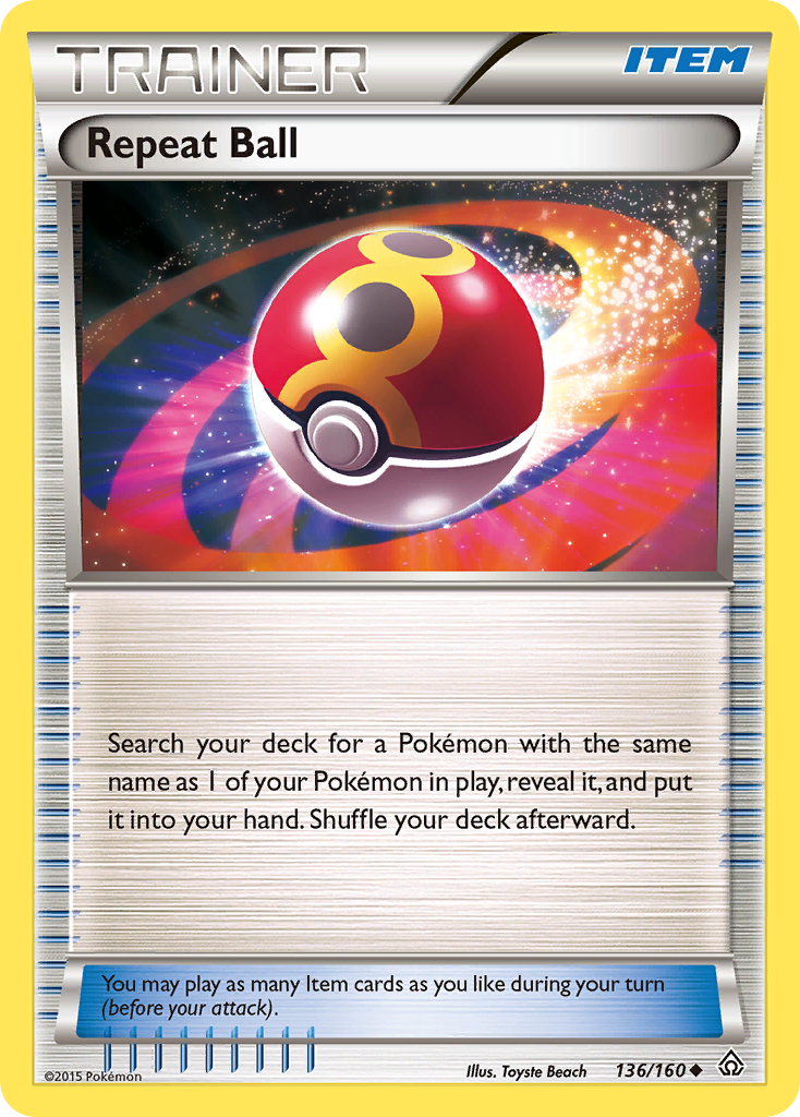 Repeat Ball (136/160) [XY: Primal Clash] | Good Games Adelaide SA