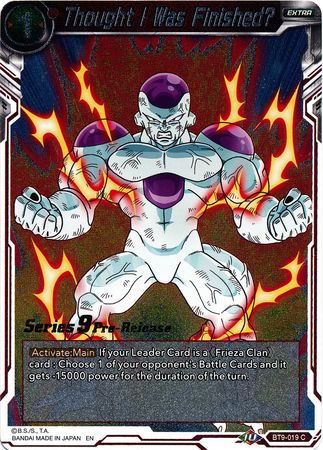 Thought I Was Finished? (Universal Onslaught) [BT9-019] | Good Games Adelaide SA