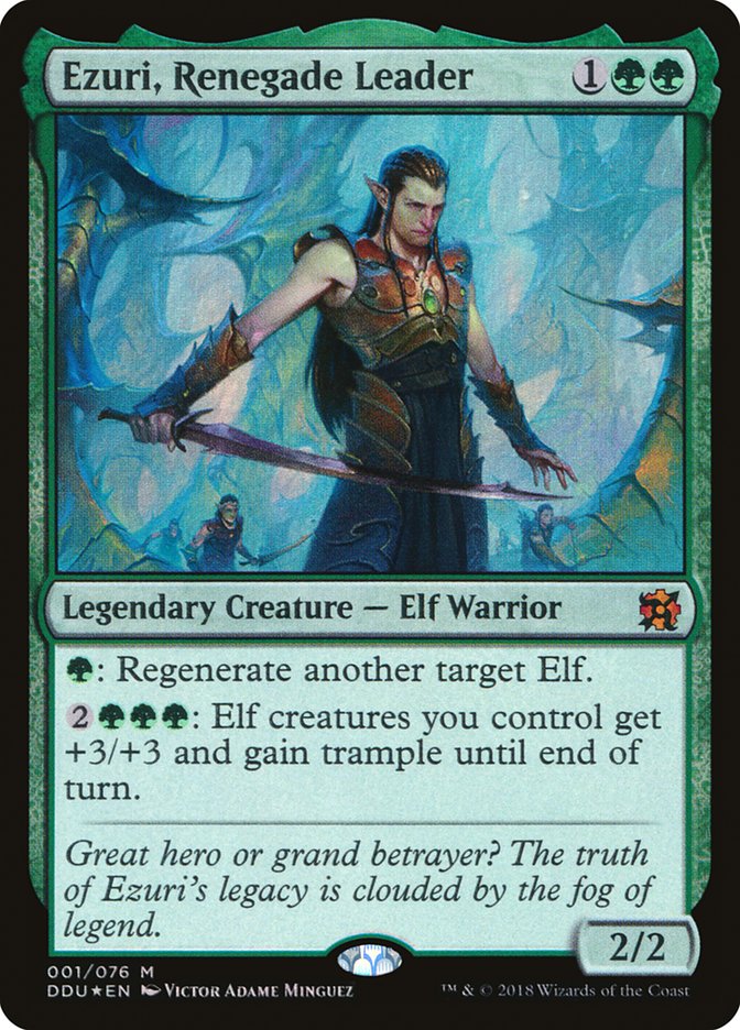 Ezuri, Renegade Leader [Duel Decks: Elves vs. Inventors] | Good Games Adelaide SA