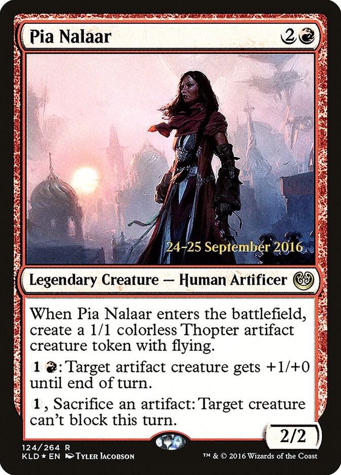 Pia Nalaar 124 (Prerelease Cards)  - Foil | Good Games Adelaide SA