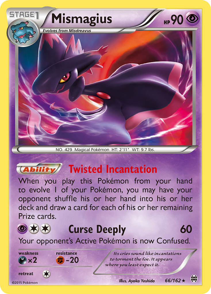 Mismagius (66/162) [XY: BREAKthrough] | Good Games Adelaide SA