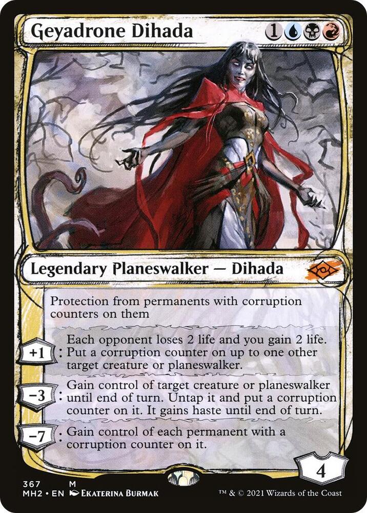 Geyadrone Dihada Showcase 367 (Modern Horizons 2)  - Foil | Good Games Adelaide SA