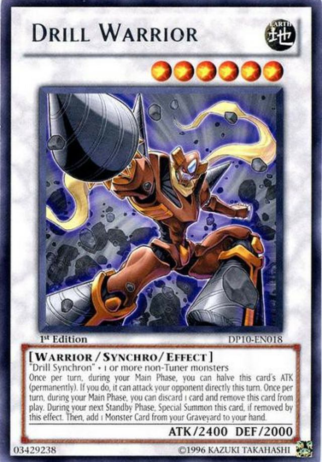 Drill Warrior [DP10-EN018] Rare | Good Games Adelaide SA