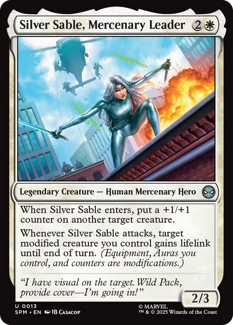 Silver Sable, Mercenary Leader [Marvel's Spider-Man] | Good Games Adelaide SA