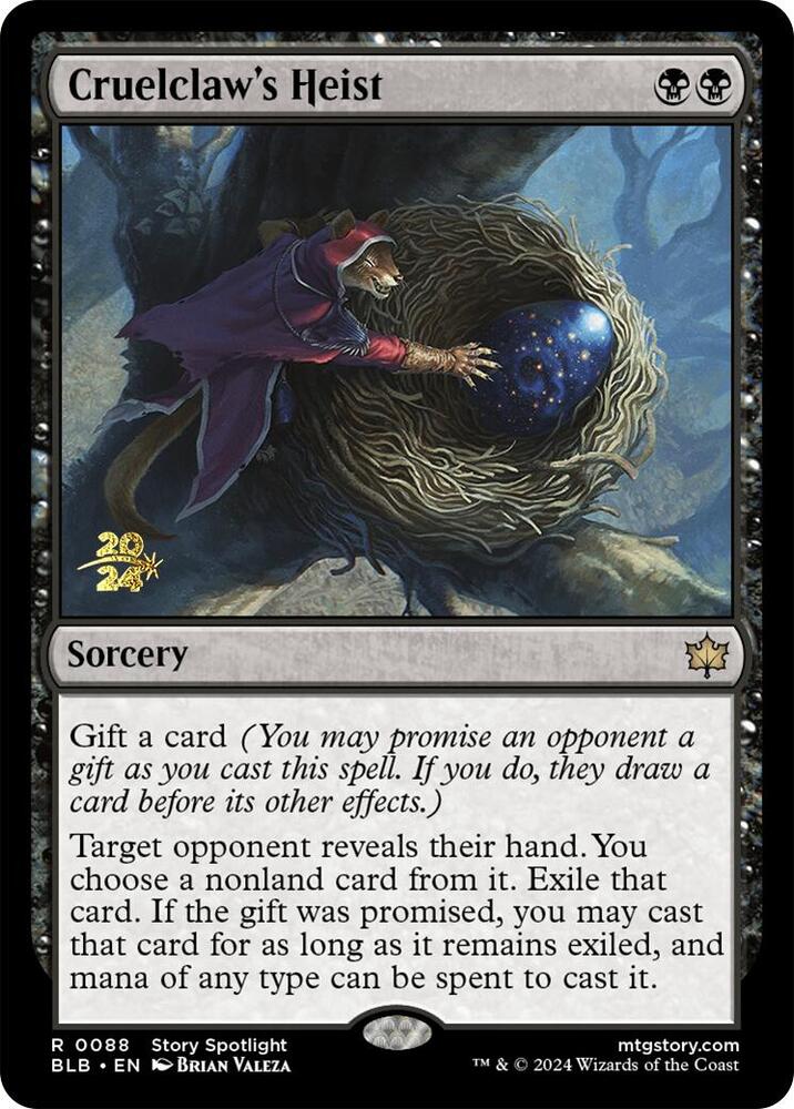 Cruelclaws Heist 88 (Prerelease Cards)  - Foil | Good Games Adelaide SA