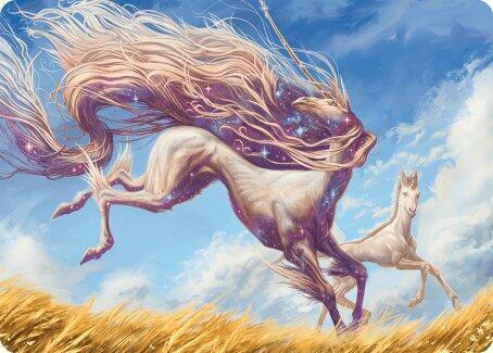 Nyxborn Unicorn Art Card 1 (Art Series: Modern Horizons 3)  | Good Games Adelaide SA