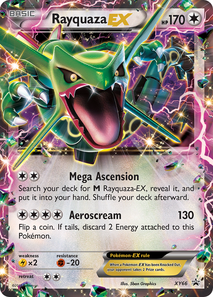Rayquaza EX (XY66) [XY: Black Star Promos] | Good Games Adelaide SA