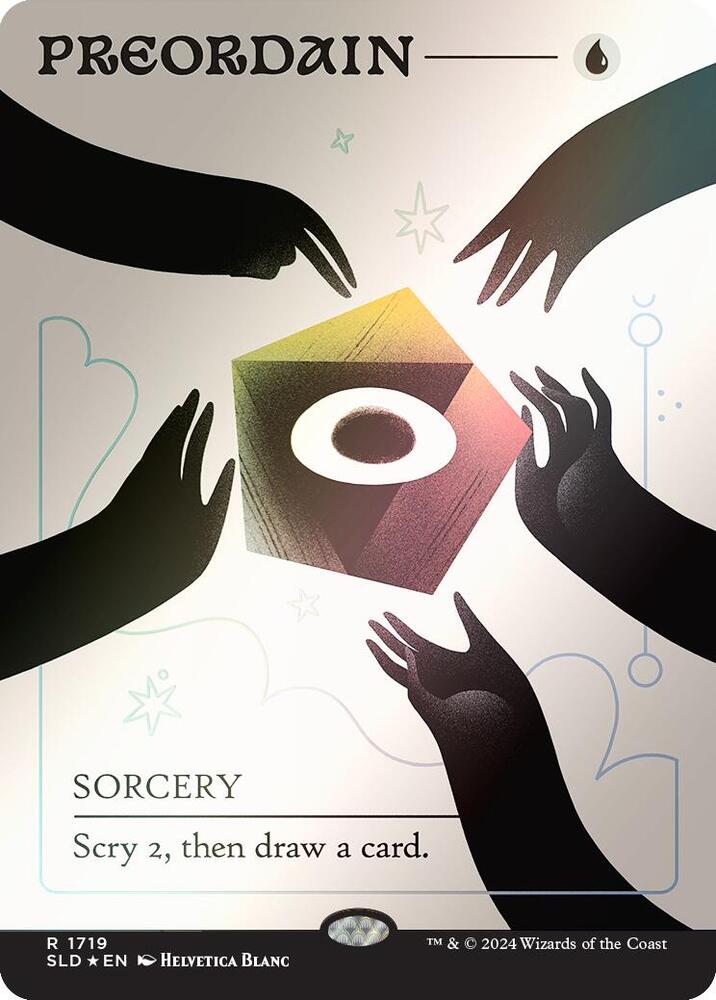Preordain 1719 Rainbow Foil 1719 (Secret Lair Drop Series)  - Foil | Good Games Adelaide SA