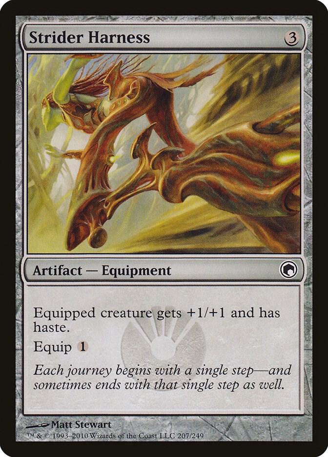 Strider Harness 207 (Scars of Mirrodin)  - Foil | Good Games Adelaide SA