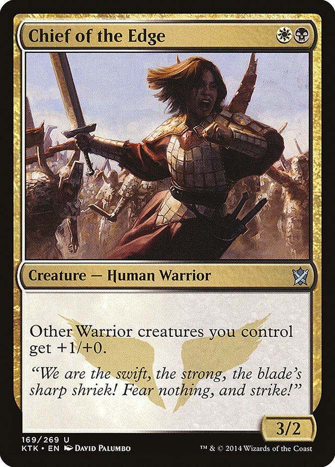 Chief of the Edge 169 (Khans of Tarkir)  - Foil | Good Games Adelaide SA
