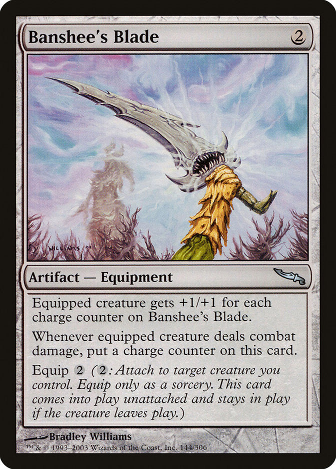 Banshee's Blade 144 (Mirrodin)  | Good Games Adelaide SA