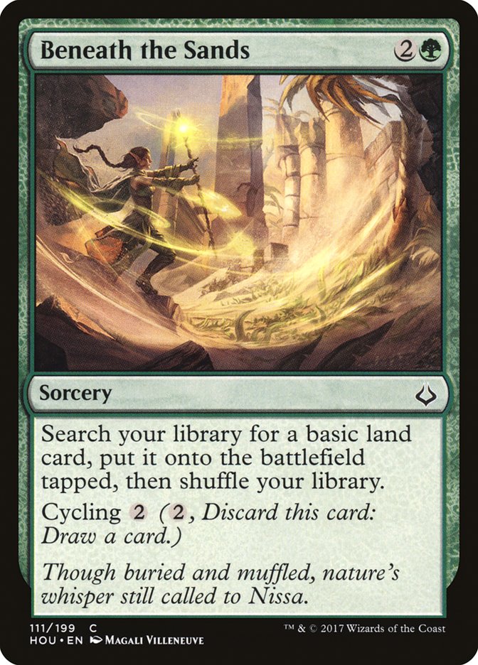 Beneath the Sands 111 (Hour of Devastation)  - Foil | Good Games Adelaide SA