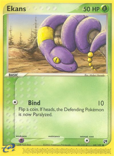 Ekans (64/100) [EX: Sandstorm] | Good Games Adelaide SA