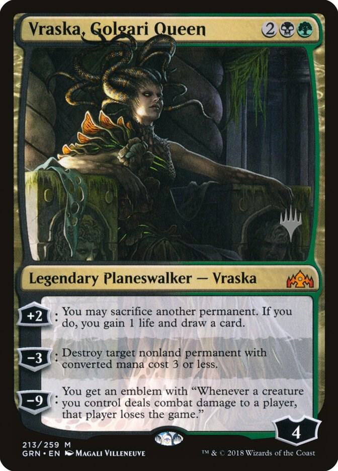 Vraska Golgari Queen 213 (Promo Pack: Theros Beyond Death)  - Foil | Good Games Adelaide SA