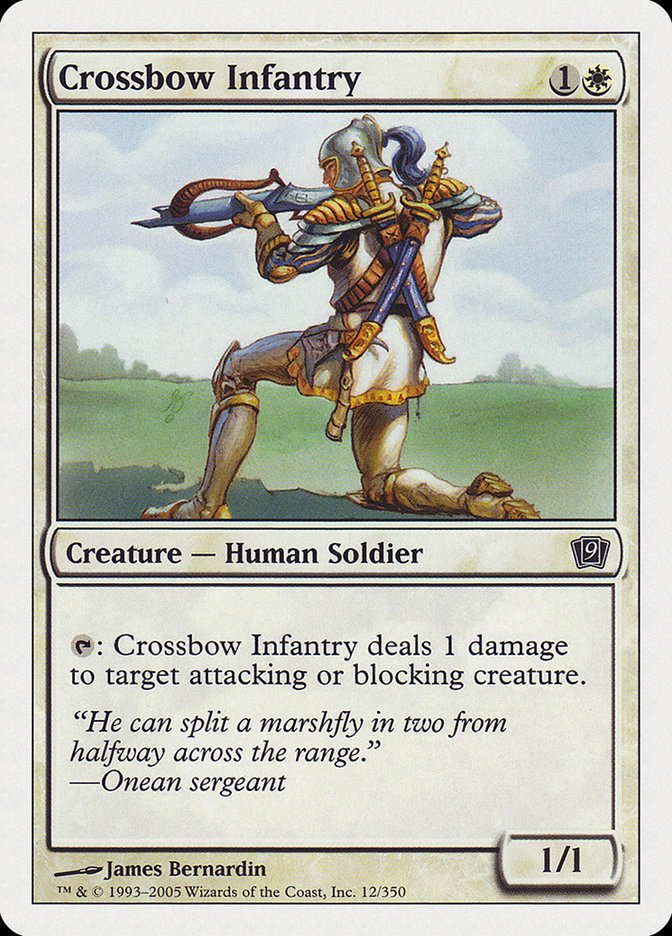 Crossbow Infantry 12 (9th Edition)  | Good Games Adelaide SA
