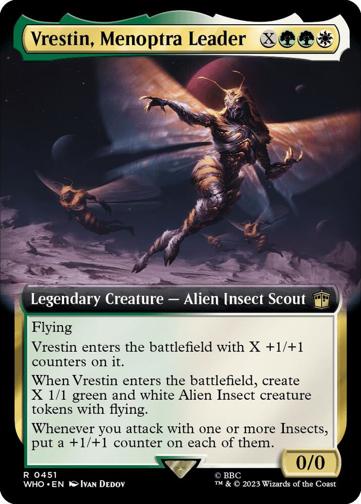 Vrestin, Menoptra Leader 451 (Universes Beyond: Doctor Who)  | Good Games Adelaide SA