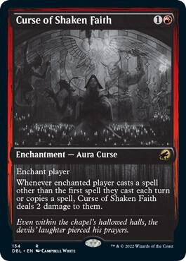 Curse of Shaken Faith 134 (Innistrad: Double Feature)  | Good Games Adelaide SA