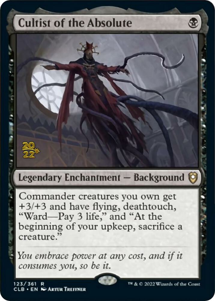 Cultist of the Absolute 123 (Prerelease Cards)  - Foil | Good Games Adelaide SA